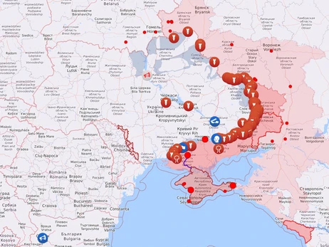 Карта боевых действий в Украине: 04.11.2022