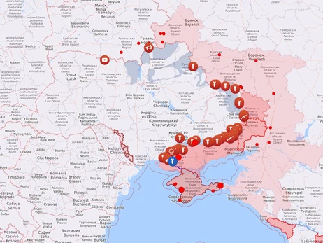 Карта боевых действий в Украине: 05.11.2022