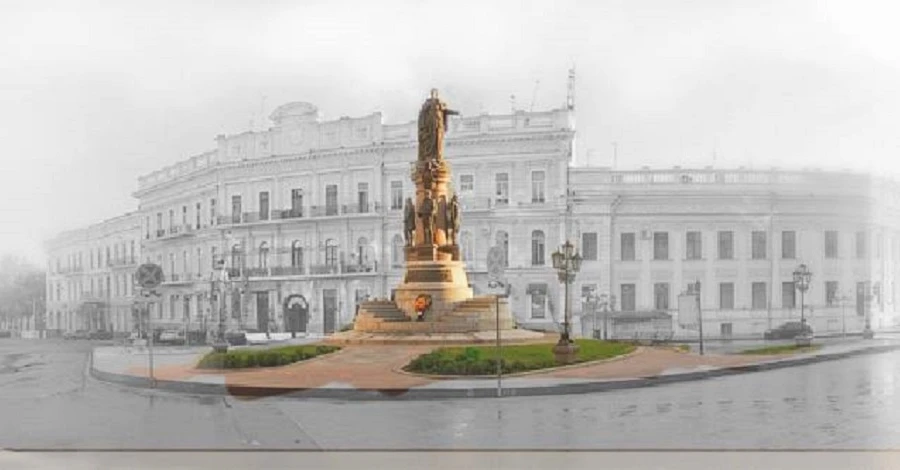 Одесситы проголосовали за снос памятника Екатерине II