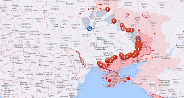 Мапа бойових дій в Україні: 08.11.2022