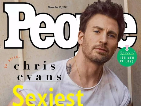 Журнал People назвав Кріса Еванса найсексуальнішим чоловіком року