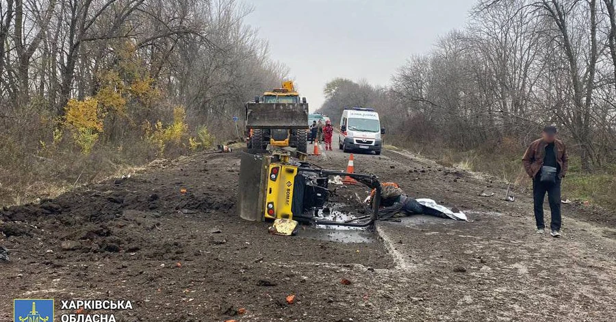 На Харьковщине подорвалась на мине группа дорожников - два человека погибли