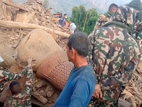В Непале произошло землетрясение силой 6,6 балла, есть жертвы и раненые
