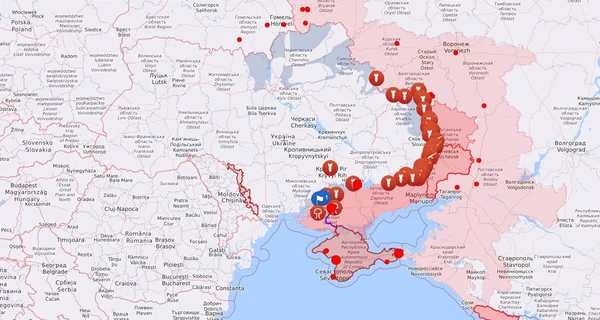 Карта боевых действий в Украине: 10.11.2022