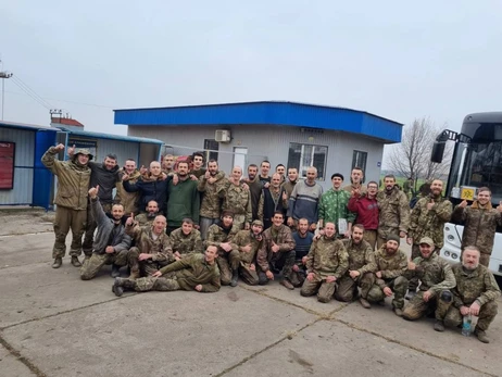 Из российского плена освободили еще 45 воинов ВСУ
