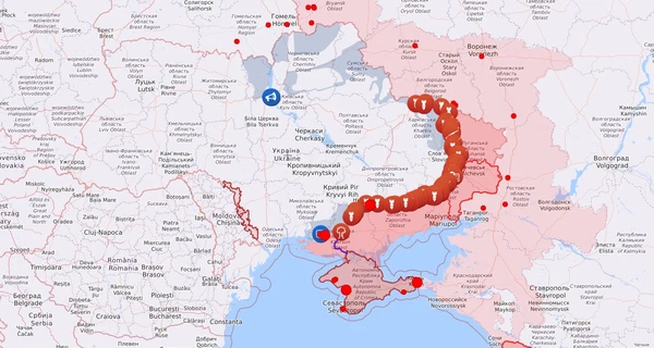 Карта бойових дій в Україні: 13.11.2022
