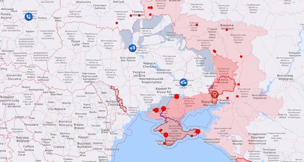 Карта бойових дій в Україні: 16.11.2022