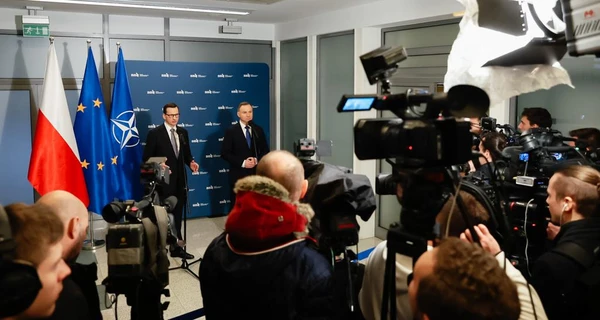 Дуда: На територію Польщі могла впасти ракета української ППО, яка збивала російську