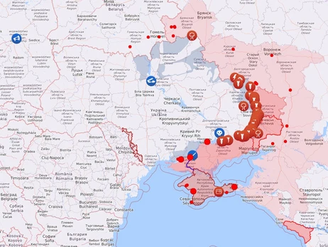 Карта боевых действий в Украине: 18.11.2022