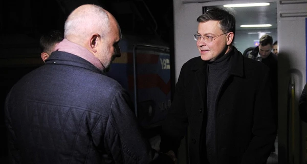 В Киев приехал вице-президент Еврокомиссии Валдис Домбровскис