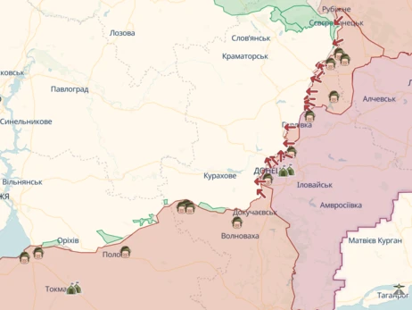 Карта боевых действий в Украине: 24.11.2022