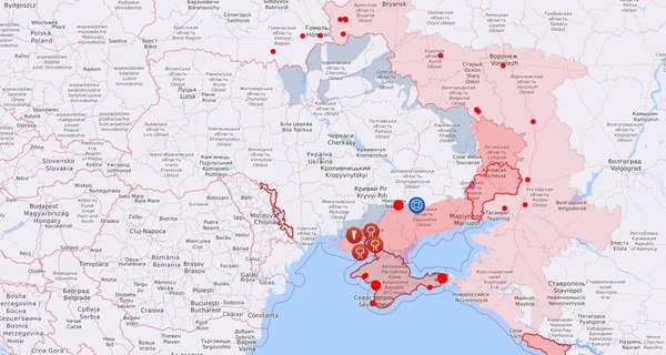 Мапа бойових дій в Україні: 25.11.2022