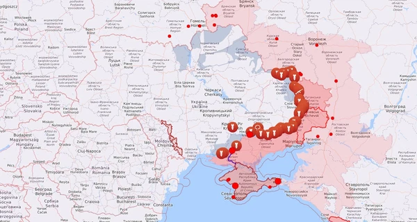 Мапа бойових дій в Україні: 28.11.2022