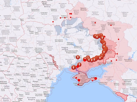 Карта боевых действий в Украине: 28.11.2022