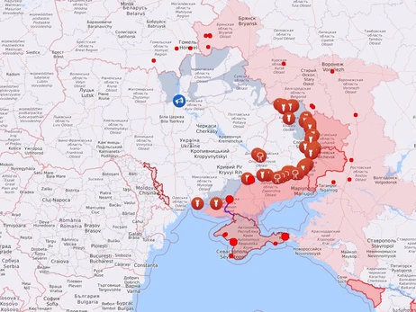 Карта боевых действий в Украине: 27.11.2022