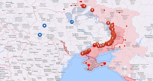 Карта бойових дій в Україні: 29.11.2022