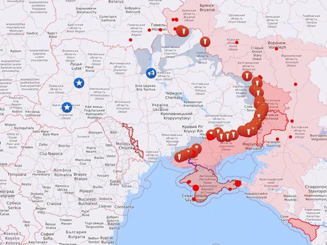 Карта боевых действий в Украине: 29.11.2022