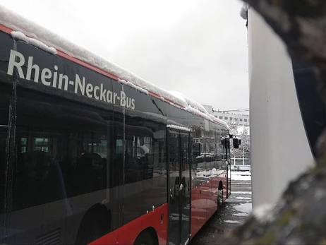 Автобуси від Німеччини нарешті виходять на київські маршрути