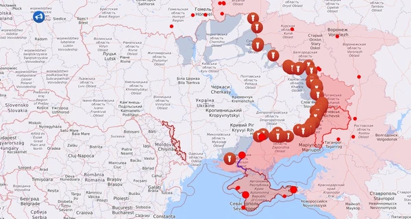 Карта бойових дій в Україні: 02.12.2022