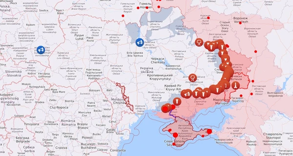 Карта бойових дій в Україні: 03.12.2022