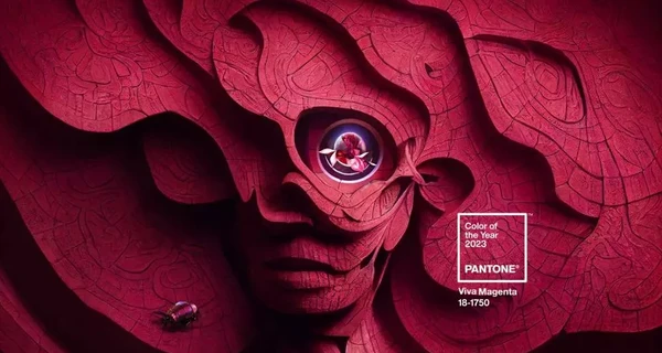 Інститут Pantone назвав малиново-червоний головним кольором 2023 року