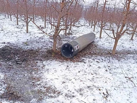 На территории Молдовы у границы с Украиной упала ракета
