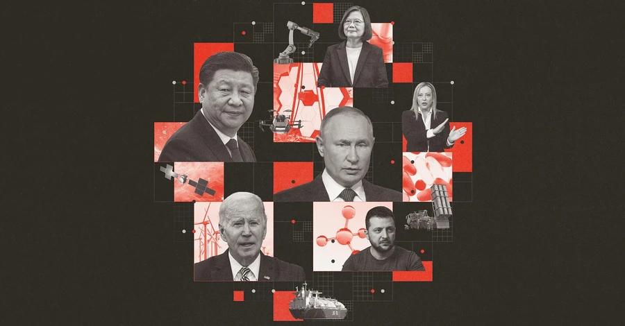 Обложка-ребус The Economist-2023: что ждет мир в наступающем году
