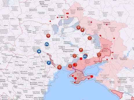 Карта боевых действий в Украине: 06.12.2022