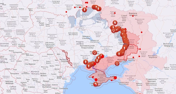 Карта бойових дій в Україні: 09.12.2022