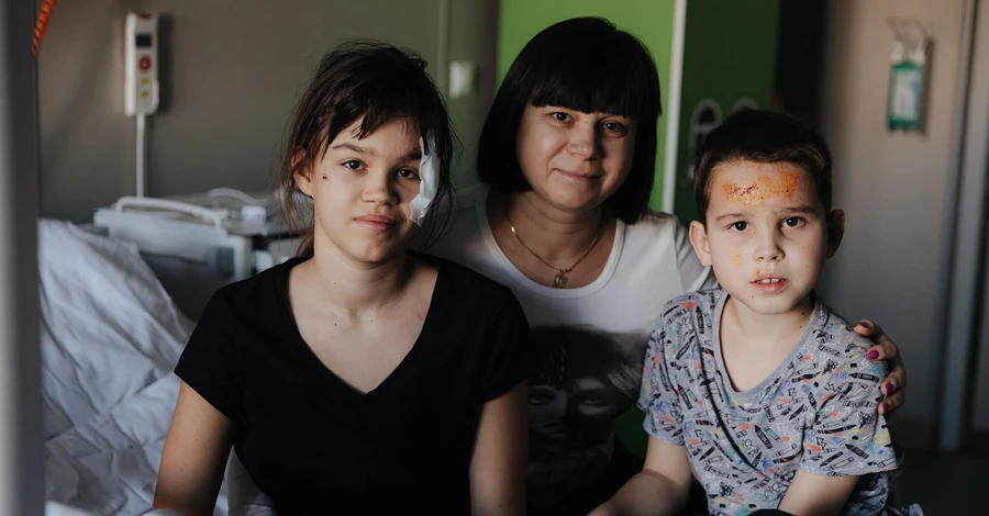 В Охматдете рассказали о состоянии детей, пострадавших из-за обстрела Вышгорода