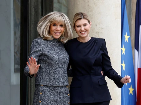 Олена Зеленська та Бріжит Макрон провели годинну зустріч у Парижі (оновлено)