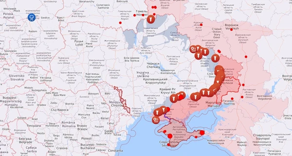 Карта бойових дій в Україні: 16.12.2022