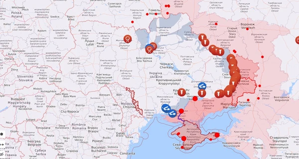Карта бойових дій в Україні: 17.12.2022