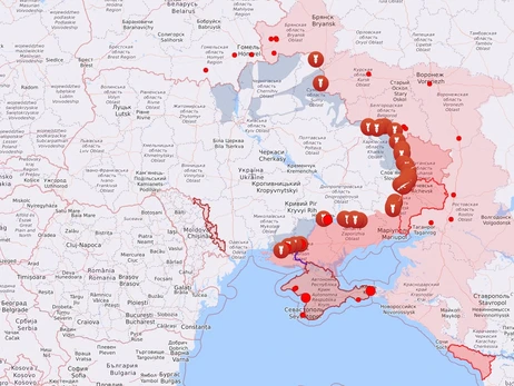 Карта боевых действий в Украине: 18.12.2022