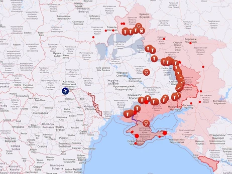 Мапа бойових дій в Україні: 21.12.2022