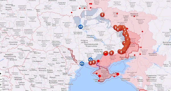 Карта бойових дій в Україні: 23.12.2022