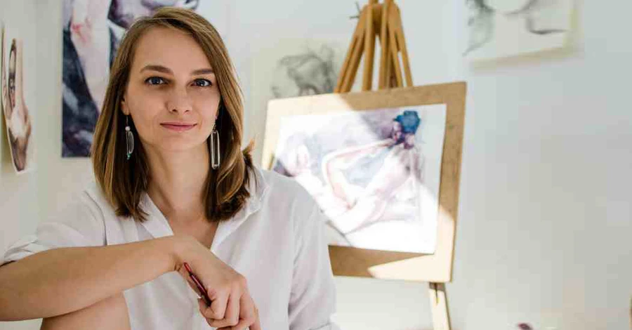 Українка, яка малює еротику у Берліні: Мої картини дарують друзям на фронті