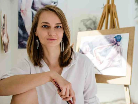 Украинка, рисующая эротику в Берлине: Мои картины дарят друзьям на фронте