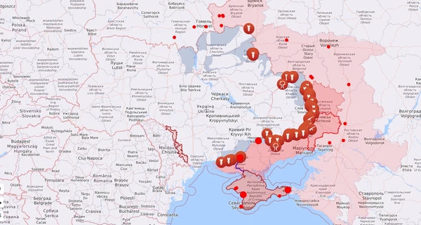 Карта бойових дій в Україні: 28.12.2022
