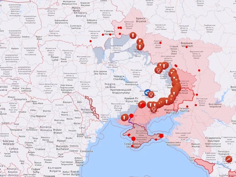 Карта боевых действий в Украине: 29.12.2022
