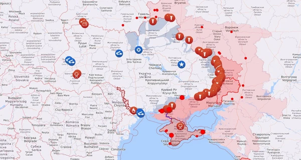 Карта бойових дій в Україні: 30.12.2022