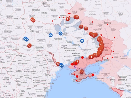 Карта боевых действий в Украине: 30.12.2022