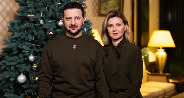 Зеленский с супругой поздравили украинцев: У всех только одно желание