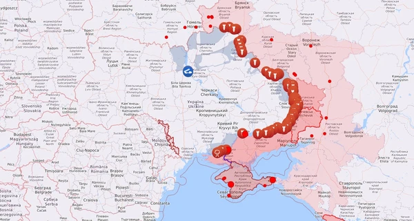 Карта бойових дій в Україні: 02.01.2023