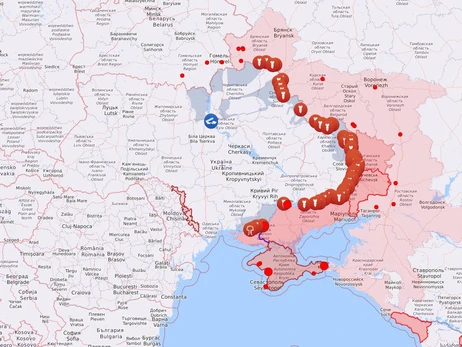 Карта боевых действий в Украине: 02.01.2023