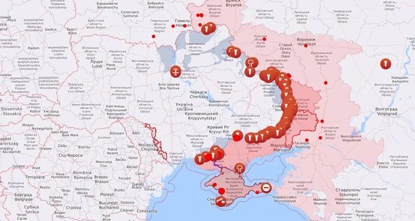 Карта бойових дій в Україні: 31.12.2022