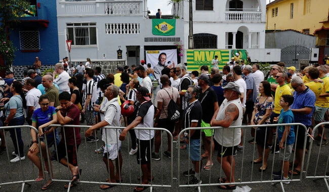 В Бразилии начали прощание с легендой футбола Пеле