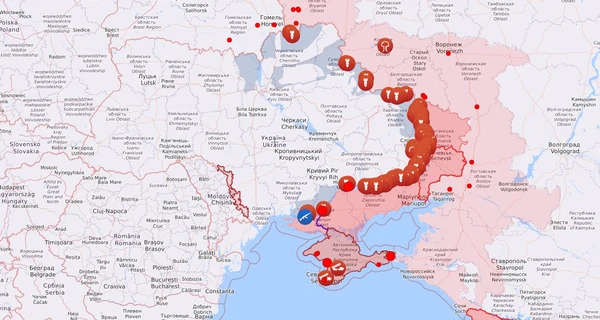 Карта бойових дій в Україні: 04.01.2023