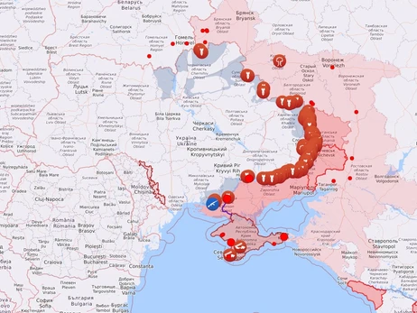 Карта бойових дій в Україні: 04.01.2023