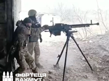 Украинские пограничники захватили позиции россиян под Бахмутом